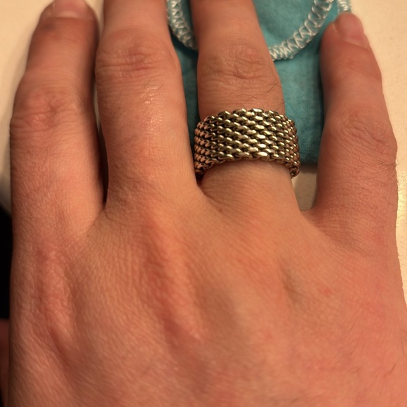 Tiffany & Co Mesh Ring - Picture 3 of 4